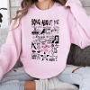 Embroidered Velaris Sweatshirt – Embroidered Crewneck Sweatshirt – City of Starlight