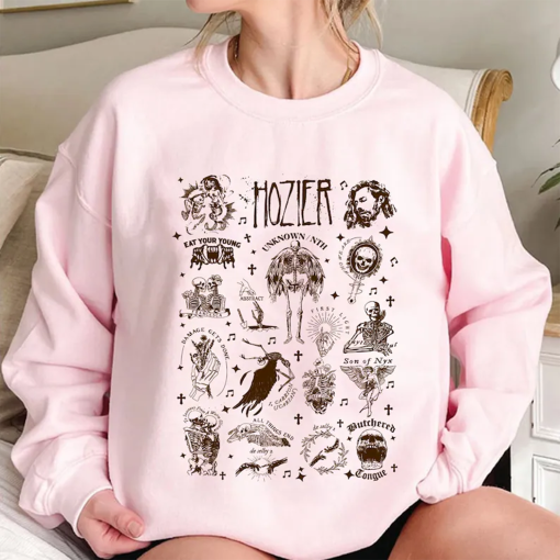 Unreal Unearth Hozier Sweatshirt, Hozier Tour 2023 Shirt, Vintage Hozier Sweatshirt, Gift for Hozier Fan, Unreal Unearth Hozier Album