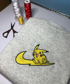 Sleeping Pika Embroidered Unisex Sweatshirt