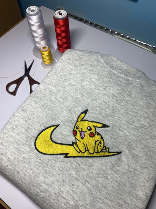 Sleeping Pika Embroidered Unisex Sweatshirt