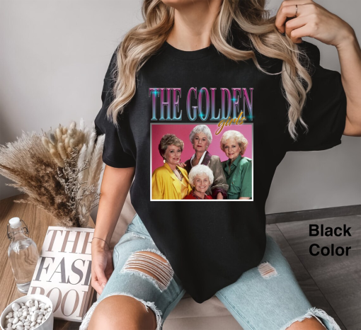 The Golden Girls Homage Comfort Colors T-Shirt, The Golden Girls Movie Shirt, TV Series 90s Movie Shirt, The Golden Girls Shirt For Fans