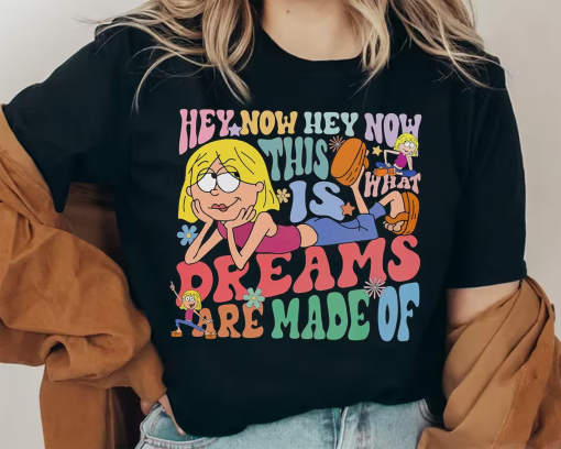 Disney Cute Lizzie McGuire This Is What Dreams Are Made Of Retro Shirt, WDW Magic Kingdom Disneyland Trip Family Vacation Holiday Gift