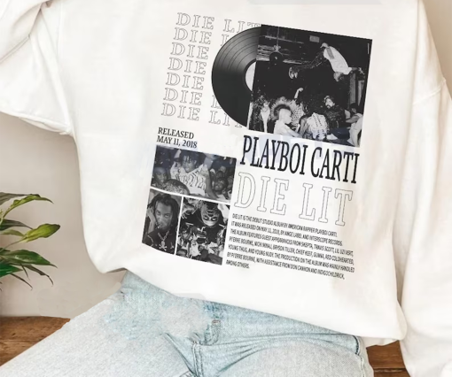 Playboi Carti Music Rap Shirt, Dye Lit Album Tee, Antagonist Tour 90s Vintage Shirt, Playboi Carti Fan Merch