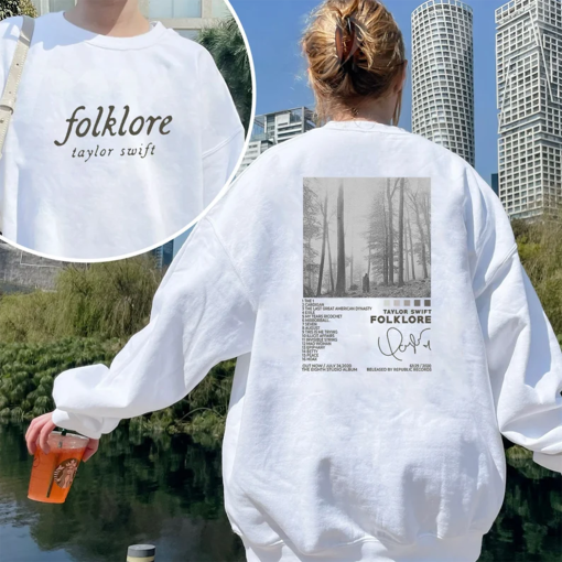 Folklore Shirt, Folklore Tracklist SHIRT, Folklore Sweatshirt, Taylor Shirt, TS Shirt, Forest Shirt, Swift Shirt, Swiftmas Shirt