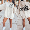 Self care retro Hoodie, Oversized, Trendy mental health hoody jumper positive Words on back Hoodie Trendy 90s Aesthetic Hoodie y2k Aesthetic