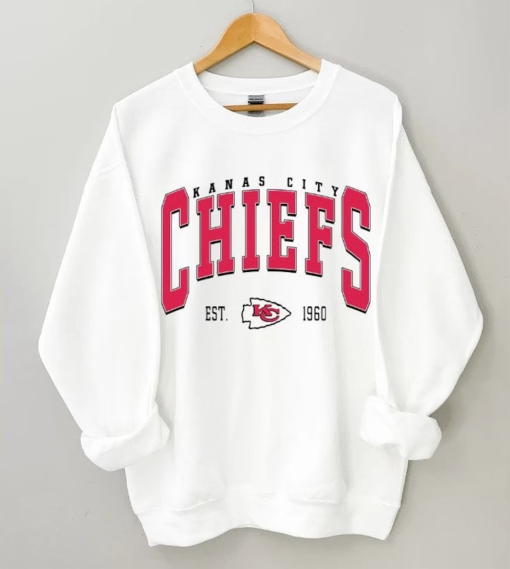 Chief Sweatshirt, Kansas City Football Sweatshirt, Chief Hoodie, American Football Sweatshirt, Kansas City Chiefs Fan Gifts, Chiefs Karma