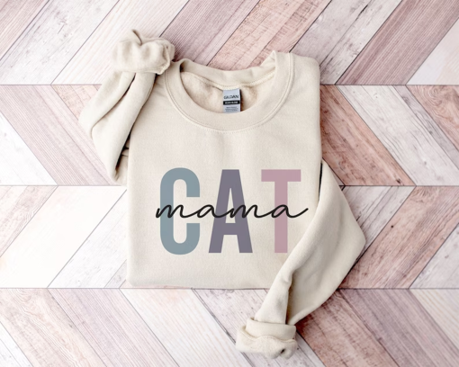 Cat Mom Sweatshirt | Cat Mom Shirt | Cat Mom Crewneck | Cat Mama | Fur Mama | Cat Lovers Sweatshirt | Funny Cat Lovers Gift | Gift For Mom