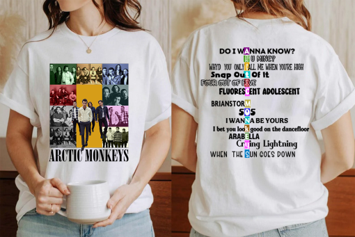 Arctic Monkeys Best Songs 2 Sided Shirt