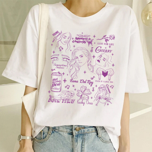 Lana Del Rey Best Songs New Version Shirt