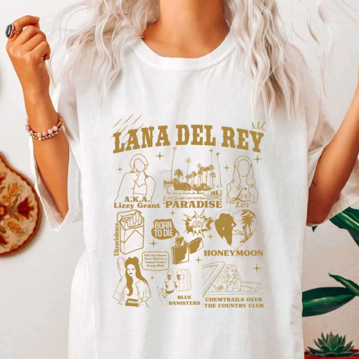 Lana Del Rey Best Album Graphic Shirt