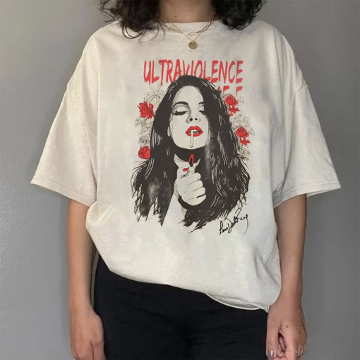 Lana Del Rey Ultraviolence Album Graphic Shirt