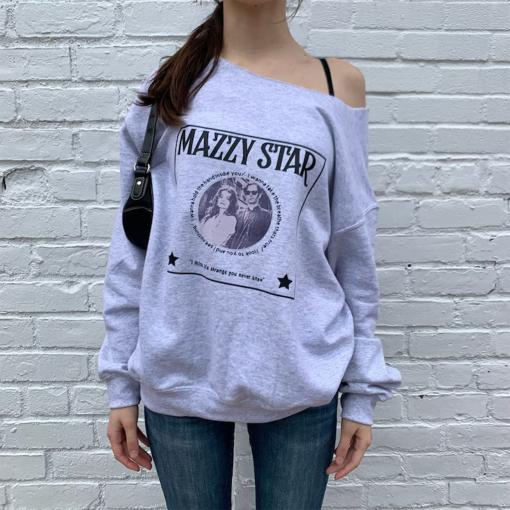 MAZZY STAR | Off The Shoulder Sweater