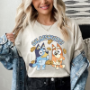 Mothers Day Bluey Shirt | Iced Coffee Family Shirt | Birthday Gift Bingo Bluey Mama Shirt | Running on Bluey and Iced Coffee Sweatshirt