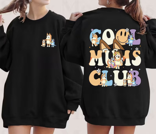 Bluey Cool Mum Club Sweatshirt | In My Bluey Mom Era Shirt | Bluey Chilli Heeler Shirt | Bluey Mom Shirt | Bluey Mum Gift | In My Mom Era