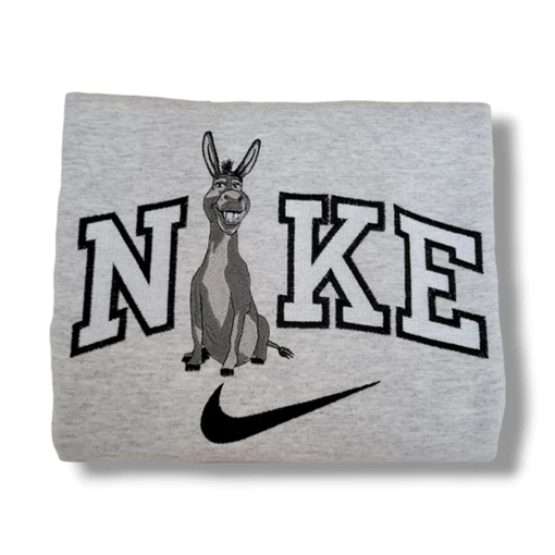 Donkey Embroidered Sweatshirt | Disney World | Disneyland | Disney Character Embroidered | sweatshirt