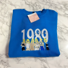 Classic Winnie The Pooh Embroidered Crewneck, Eeyore Sweatshirt