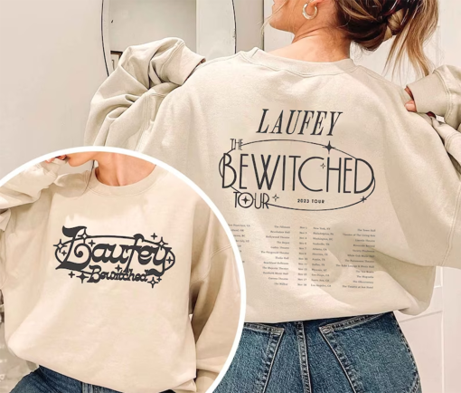 Vintage Laufey Merch, Laufey the bewitched tour 2023 Shirt, Laufey Fan Gift Shirt, Music Tour 2023 Shirt, Gift For Fan