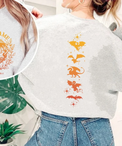 Iron Flame Sweatshirt, Fourth Wing Sweatshirt, Rebecca…