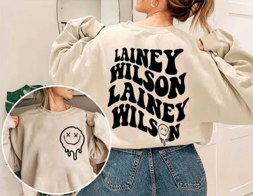 Lainey Wilson T-Shirt 2 Side, Lainey Wilson tour Sweatshirt, Lainey Wilson Country Music Tour Shirt,Vintage Cowgirl Shirt, Western Music