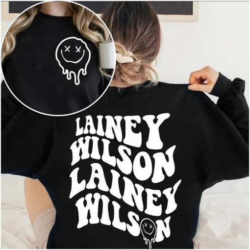 Lainey Wilson T-Shirt 2 Side, Lainey Wilson tour Sweatshirt, Lainey Wilson Country Music Tour Shirt,Vintage Cowgirl Shirt, Western Music