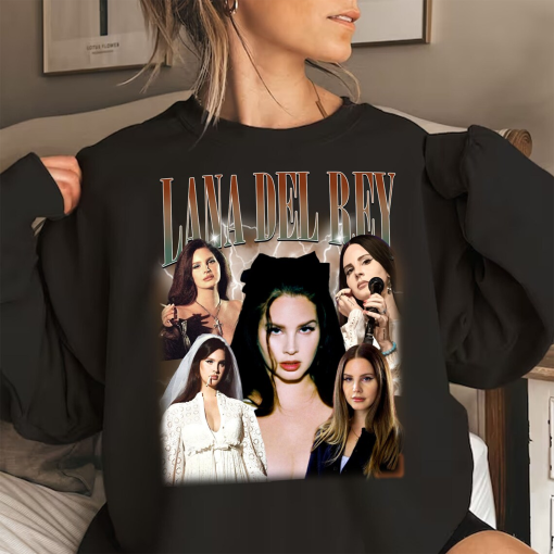 Vintage Lana Del Rey Tshirt Sweatshirt, Lana Del Rey Merch, Lana Del Rey Homage Lana Del Rey Tour Tshirt, Vintage Gift Tshirt