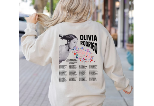 Guts Olivia World Tour Shirt, Vintage Olivia Guts Tour Shirt, Rodrigo World Tour Concert Shirt, Sweatshirt, Hoodie, Gift for him