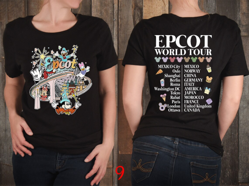 Epcot World Tour ,Disney Epcot Shirt, Disney Group Trip Shirt, Retro Epcot Shirt ,Disney Epcot Matching Shirt, Epcot Disneyworld Shirt