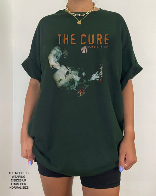 Vintage The Cure tshirt ,The Cure T-Shirt prtin Art T Shirt Gift for men, women Unisex T shirt