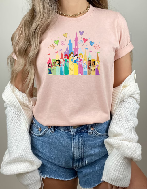 Princess Castle Shirt, Disney Castle, Princess Gift, Disney Girl Trip, Princess Shirt, Princess Castle, Disney Family Trip, Princess Castle