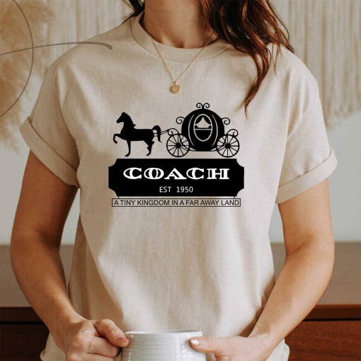 Coach est 1950 Ciinderella Minimalist Shirts, Disneyland Princess Family Trip Shirts, Princess Squad Matching Shirt, Vacation 2023