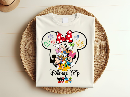 Disney 2024 Shirts, Disney Vacation T-shirt, Disneyworld Shirts, Disney Couple Shirt, Disneyland, Disney Family Sweat, Disney Trip 2024 363