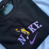 L.eb.r.o.n  Embroidery Unisex Hoodie, Embroidery Sweater ,Kobe embroidered sweatshirt