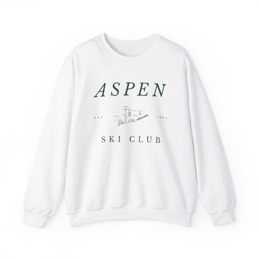 Aspen Crewneck Sweatshirt, Vintage Inspired Aspen Sweatshirt, Vintage Inspired Crewneck, Aspen Ski Sweatshirt