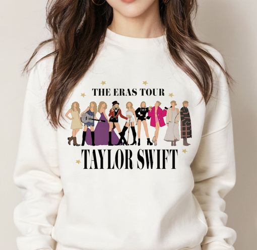 Taylor swift The Eras Tour 2023 png, Taylor Swift The Eras Tour PNG, Swift Girls Graphic, Album Tee, Music Country Tees, Taylor fan gift