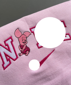 Embroidered Piglet Sweatshirt, Classic Winnie The Pooh…