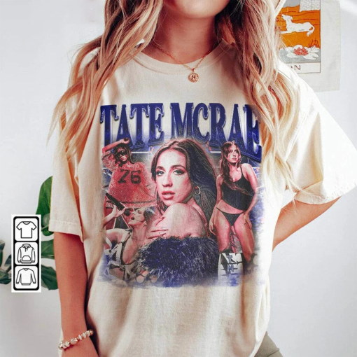 Tate Mcrae Bootleg Shirt, The Think Later World Tour 2024 Tour Shirt, Tate Mcrae Fan Shirt, Tate Mcrae 2024 Concert Shirt, Gift For Fan