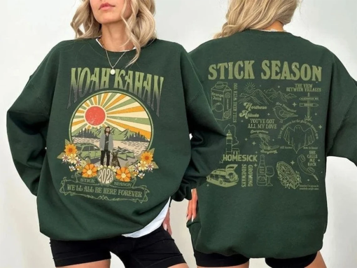 Vintage Stick Season 2023 Sweatshirt, Stick Season Shirt, Sticky Season Tour, No-ah Ka-han Shirt, Country Music Shirt