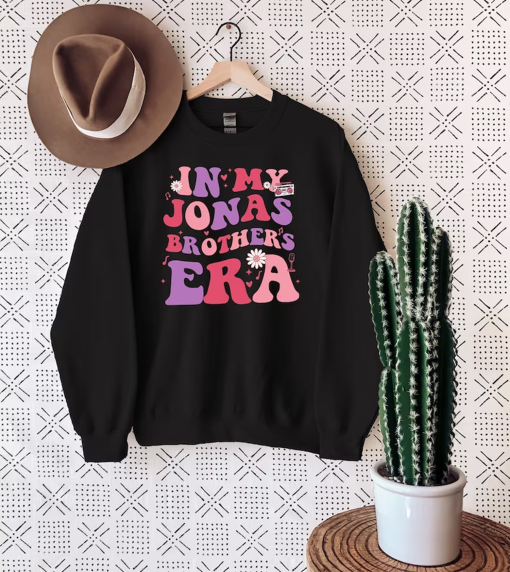 In My Jonas Brothers Era, Jonas Brothers Shirt, Jonas Brother Merch, Five Albums One Night Tour Shirt, Joe Jonas Sweatshirt