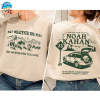 Vintage Stick Season 2023 Sweatshirt, 2 SIDES Noah Kahan Crewneck, Noah Country Music T-shirt, Noah Kahan Tour, Noah Kahan Stick Season Tee