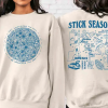 Vintage Stick Season 2023 Sweatshirt, 2 SIDES Noah Kahan Crewneck, Noah Country Music T-shirt, Noah Kahan Tour, Noah Kahan Stick Season Tee