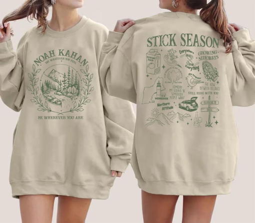 Vintage Stick Season Tour Sweatshirt, Noah Kahan Shirt, Noah Kahan Shirt, Country Music tour Shirt, Noah Kahan Stick Season Shirt