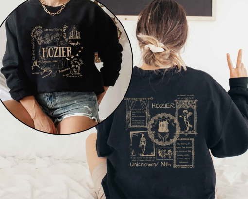 Hozier Unreal Unearth list 2023 Shirt, Hozier Music Shirt, No Grave Can Hold My Body Down, Hozier In A Week Shirt, Hozier Unisex Gift Hoodie