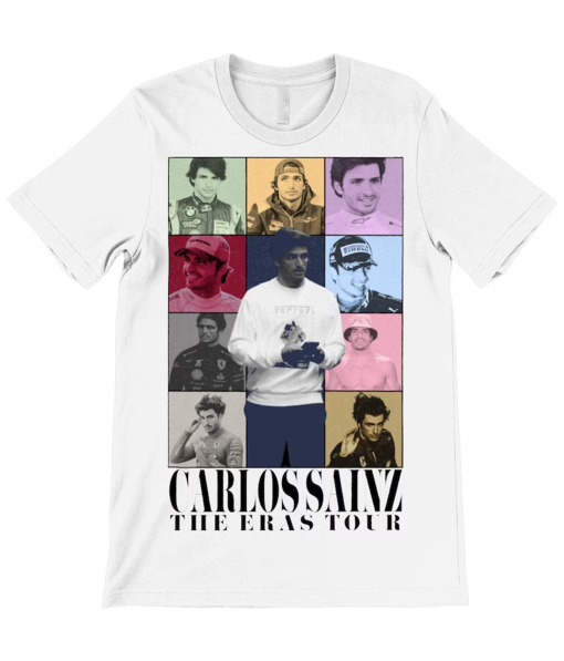 Carlos Sainz Eras Tour Inspired T-shirt