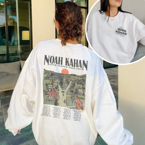 Vintage Stick Season 2023 Sweatshirt, 2 SIDES Noah Kahan Shirt, Country Music Shirt, Noah Kahan Tour, Noah Kahan Stick Season Sweatshirt