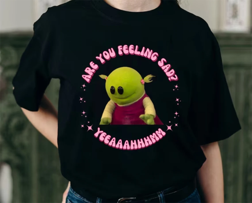 Nanalan Are You Feeling Mad T-shirt Sweatshirt, Trendy Graphic Jumper, Cozy Top with Popular Kids Show Quote