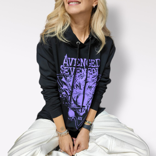 Avenged Sevenfold Unisex Pullover Hoodie Logo A7X’s Hard Rock Heavy Metal Retro Sweater Grunge Clothing,Y2K Clothing,Alt clothing