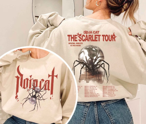 Doja Cat Pink Tour Tee – The Scarlet 2023 Shirt – Vintage Collection