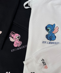 Couple Embroider sweatshirt / Special Date sweatshirt…