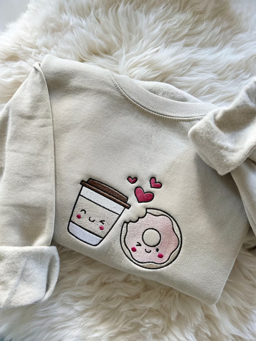 Embroidered Cute Valentine’s Day Sweatshirt, Embroidered Valentine XOXO Crewneck Sweatshirt, Embroidered Galentine Sweater, Valentine Gift