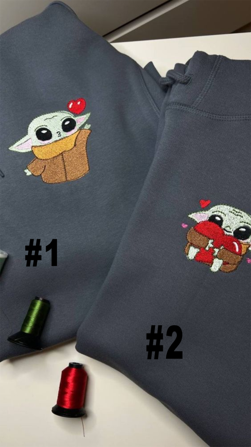 Couple’s hoodi embroidered Sweatshirt